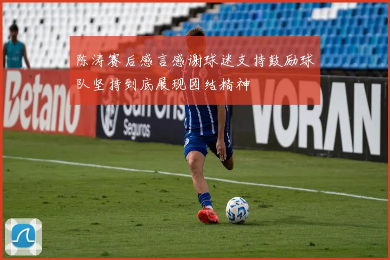陈涛赛后感言感谢球迷支持鼓励球队坚持到底展现团结精神