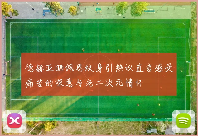 德赫亚晒佩恩纹身引热议直言感受痛苦的深意与老二次元情怀